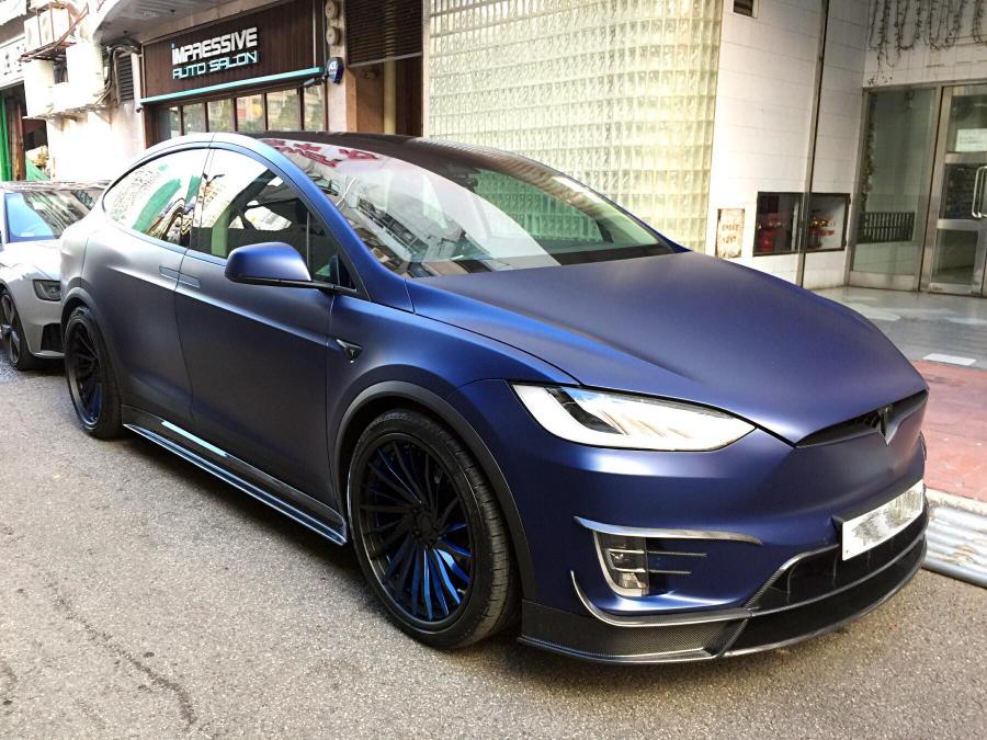 Tesla Model X P100D on Salvani Wheels (JP) '2017